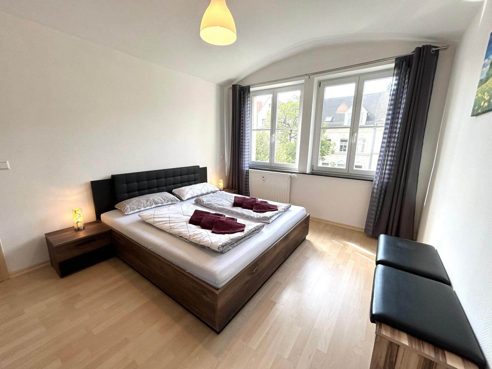Ruhige Maisonettewohnung Auf Dem Kassberg Chemnitz Exterior photo